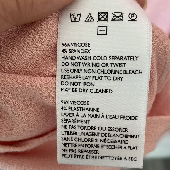 Free People FP Beach Powder Pink Maxi Dress sz L Wedding Dates Romantic Vacation - Picture 7 of 13